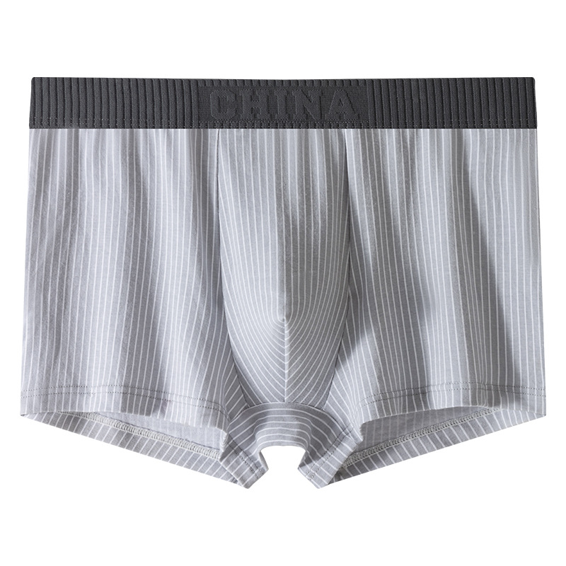 Fábrica directa de pantalones íntimas de hombre transpirables de algodón Xinjiang cortos de ángulo plano cómodos de algodón de lana largo pantalones juveniles