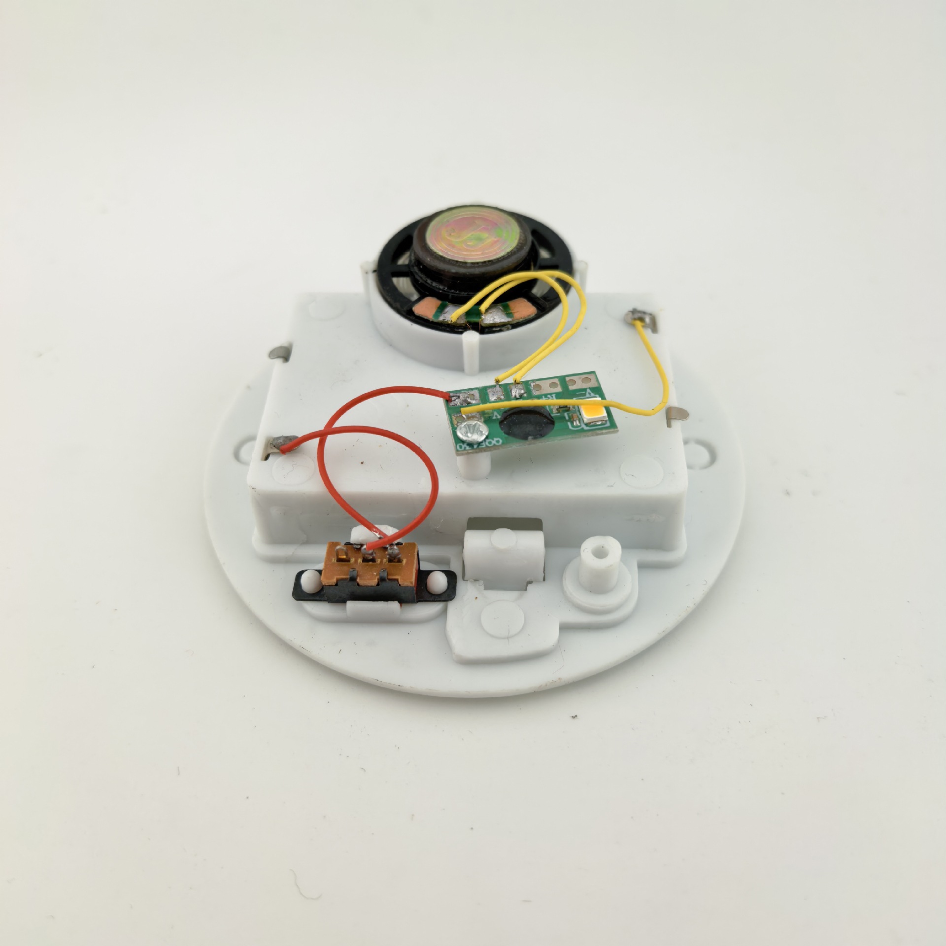 厂家供应圣诞LED灯光挂件音乐塑料底座Diy圣诞树礼物装饰品批发