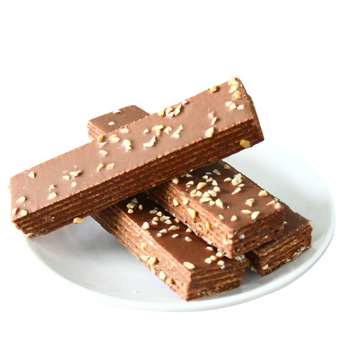 Chocolate-coated wafer cookies office snacks internet celebrity snacks leisure food bulk pack wholesale
