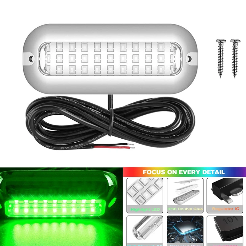 27LED яхта легкая лодка 316 из нержавеющей стали светодиодный подводный свет плавательный бассейн вода Функция светодиодный свет