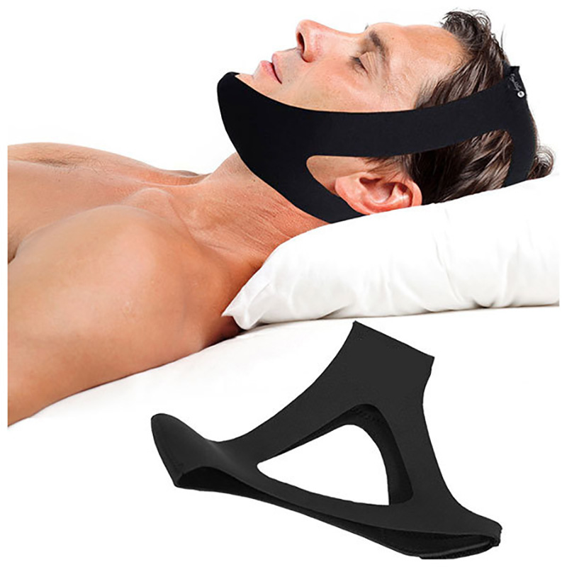 Selling triangle Headband Snoring Snore Lower jaw Protective tape chin Snoring