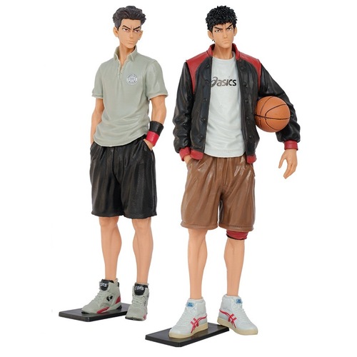 Animation Slam Dunk GK Behind the Scenes Miyagi Ryota Behind the Scenes Mitsui Hisashi standing model figure ornaments animation peripherals
