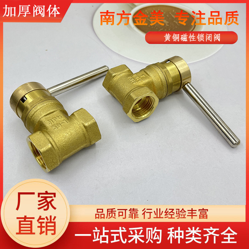 磁性锁闭阀 磁性锁闸阀 丝扣磁性锁闭阀 dn15 磁性锁闭阀自来水