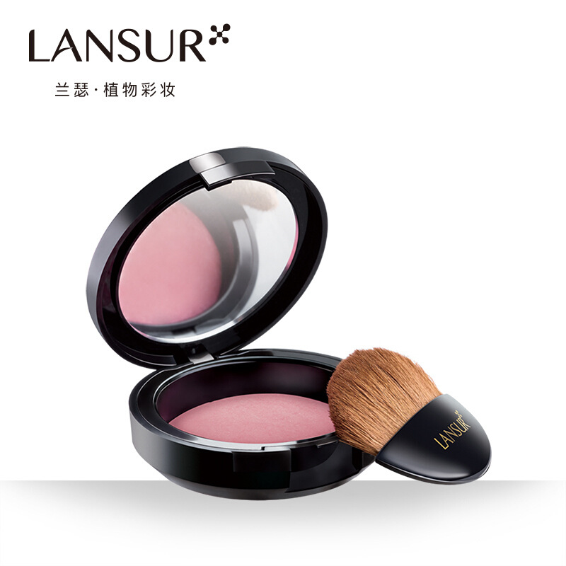 蘭瑟親膚烤粉腮紅持久遮瑕保濕自然紅潤通透不脫妝防水防汗胭脂