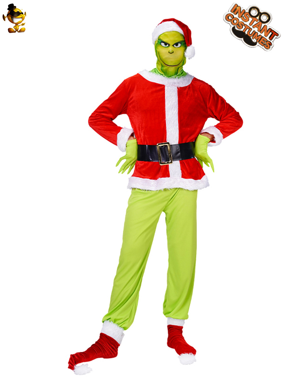 Navidad Cosplay Santa Claus fiesta traje Halloween carnaval traje etapa rendimiento traje image 3