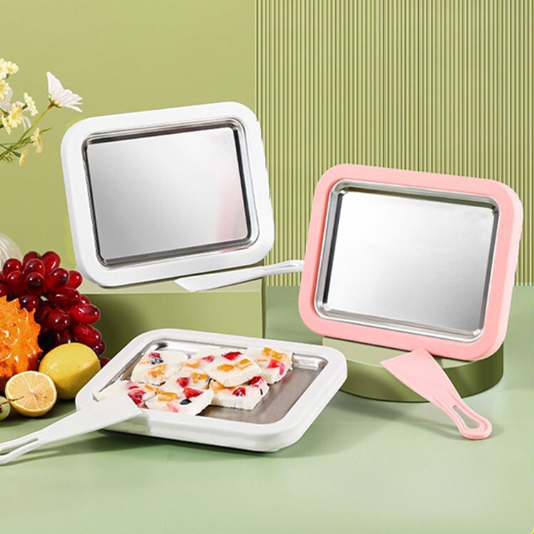 Fried Yogurt Machine Household Small Kidsren's Fried Ice Machine Homemade DIY Ice Cream Machine Sand Ice Frying Pan New Yogurt Machine