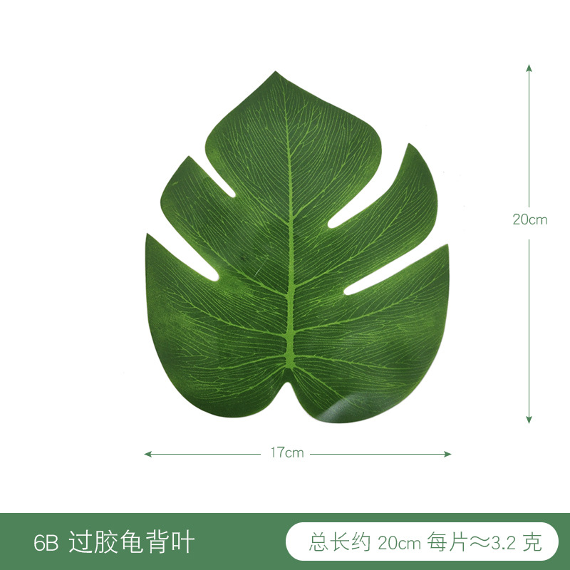 Hojas artificiales de monstera de Amazon, bambú, decoración de fiesta hawaiana, vegetación artificial, decoración de globos para bodas, pancarta, hojas tropicales