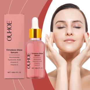 OUHOE Hyaluronic Acid firming essence moisturizing firming fade fine lines soft skin facial essence