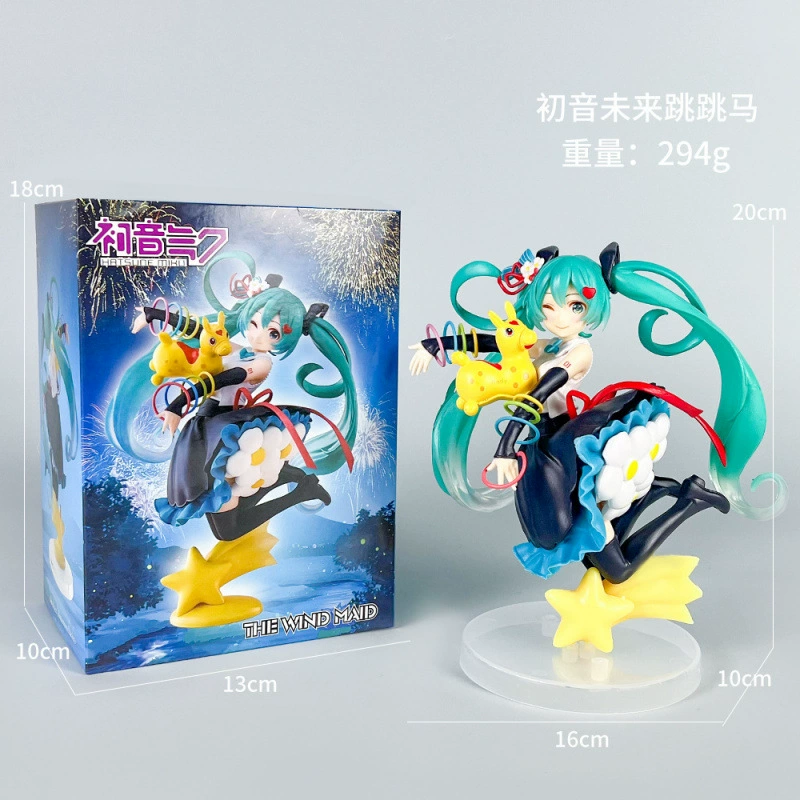 Фигурка Hatsune Miku, 20 см, многопозовая аниме модель, варианты в коробке/в пакете
