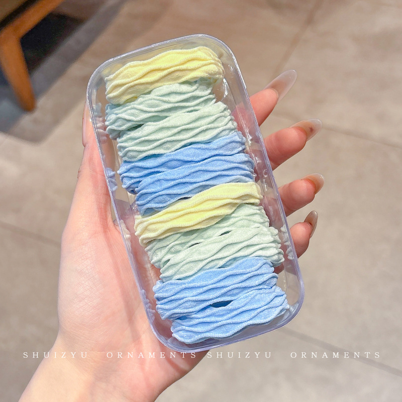 Coleteros de Alta Elasticidad, Estilo 2025, Bandas Elásticas para Mujer para Atar el Cabello, Coleteros Duraderos que No Tiraman del Cabello, Accesorios para el Cabello con Diadema.