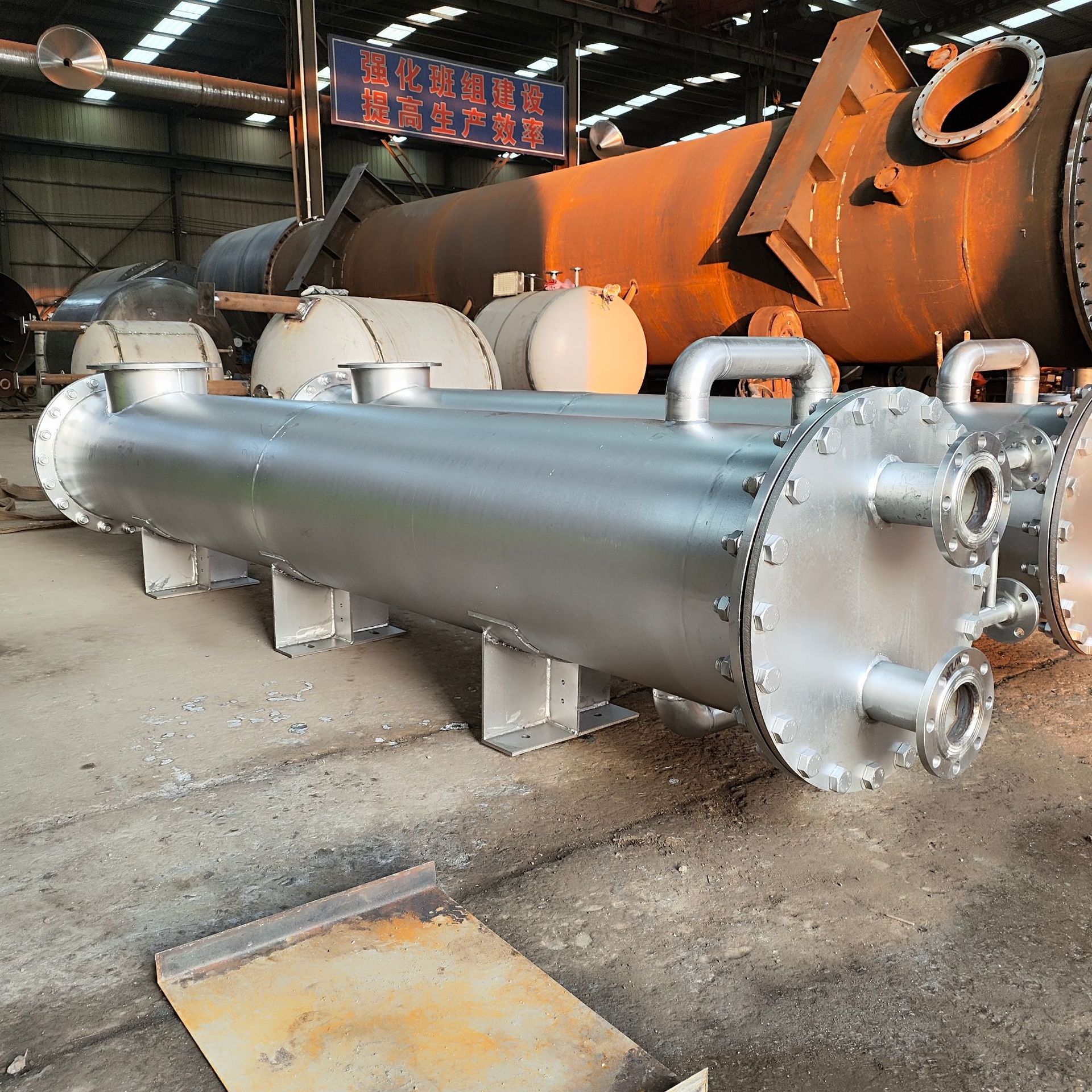 316L不锈钢U型加热管 U型管式加热器 304不锈钢卧式冷凝器