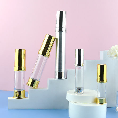 5ml-30ml cosmetic dispensing sample electroplating UV vacuum bottle lotion beak push-type essence bottle spray bottle