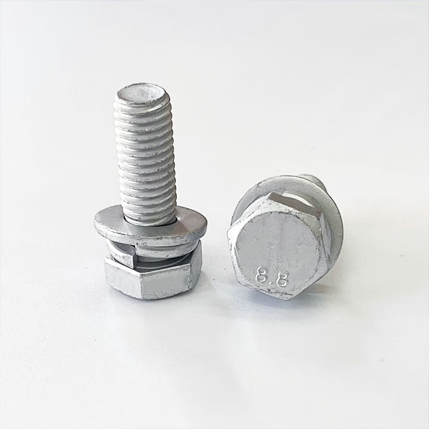 外六角螺栓GB9074.17组合镀达克罗套筒高强度连接12.9级螺栓