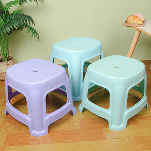 Thickened Chair, Dining Table, Plastic Stool, Small Low Stool, Plastic Bench, Plastic Chair, Children's Square Stool, Shoe Changing Stool