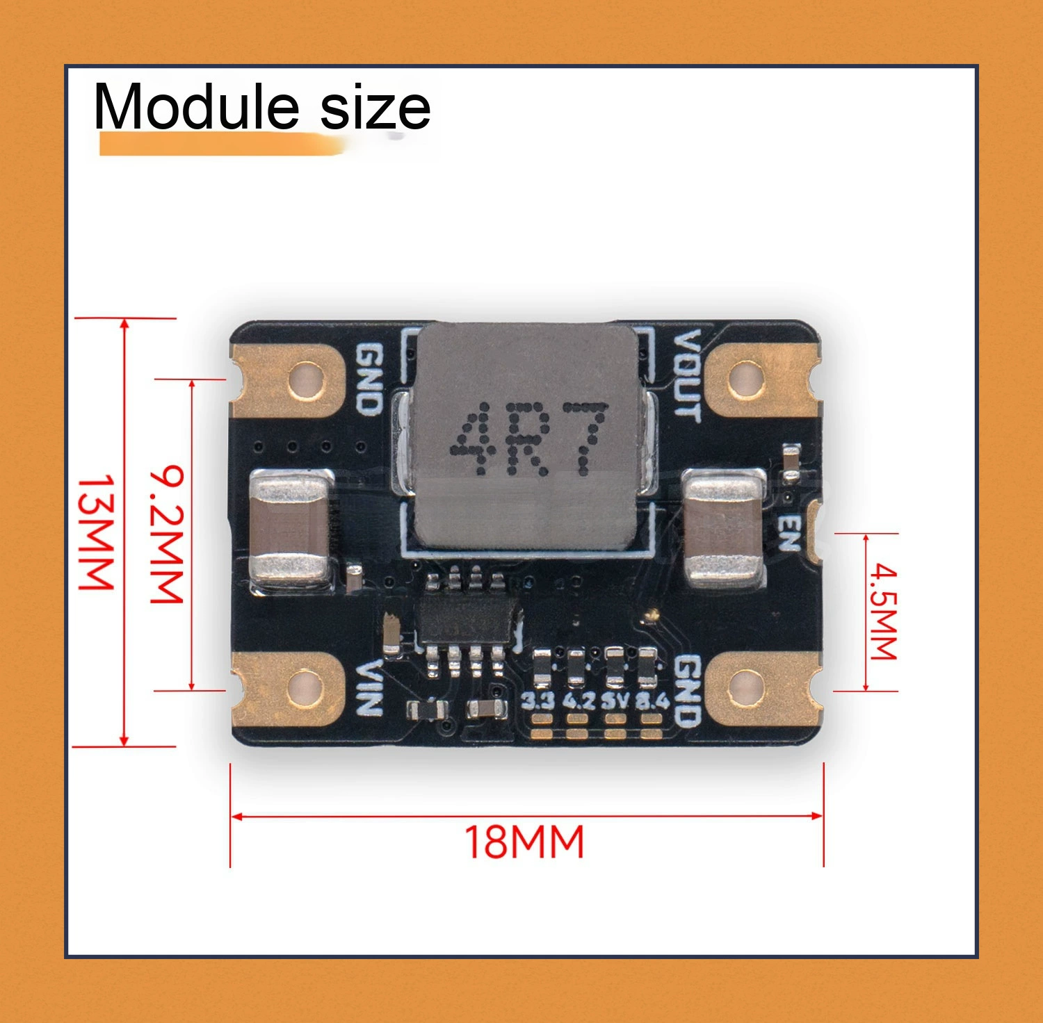 Industrial power supply, module, 12v, 12v, 4A