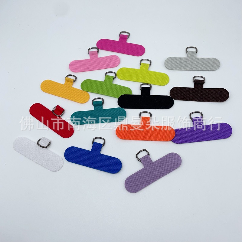 New Universal Color Oxford Cloth Film Phone Case Hanging Ornament Gasket Accessories Film Lanyard Gasket Phone Case Hanging