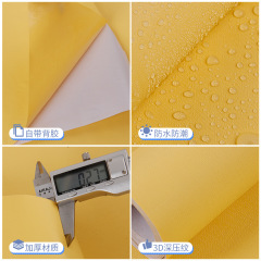 Home decoration wallpaper bedroom solid color renovation stickers live broadcast background wall manufacturer wholesale self-adhesive PVC wallpaper