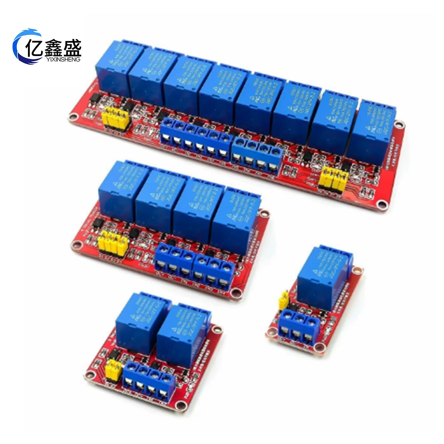 1/2/4/8 линии 5V реле модуль опто-пара изолирует высокий и низкий уровень триггера однокристал красная доска