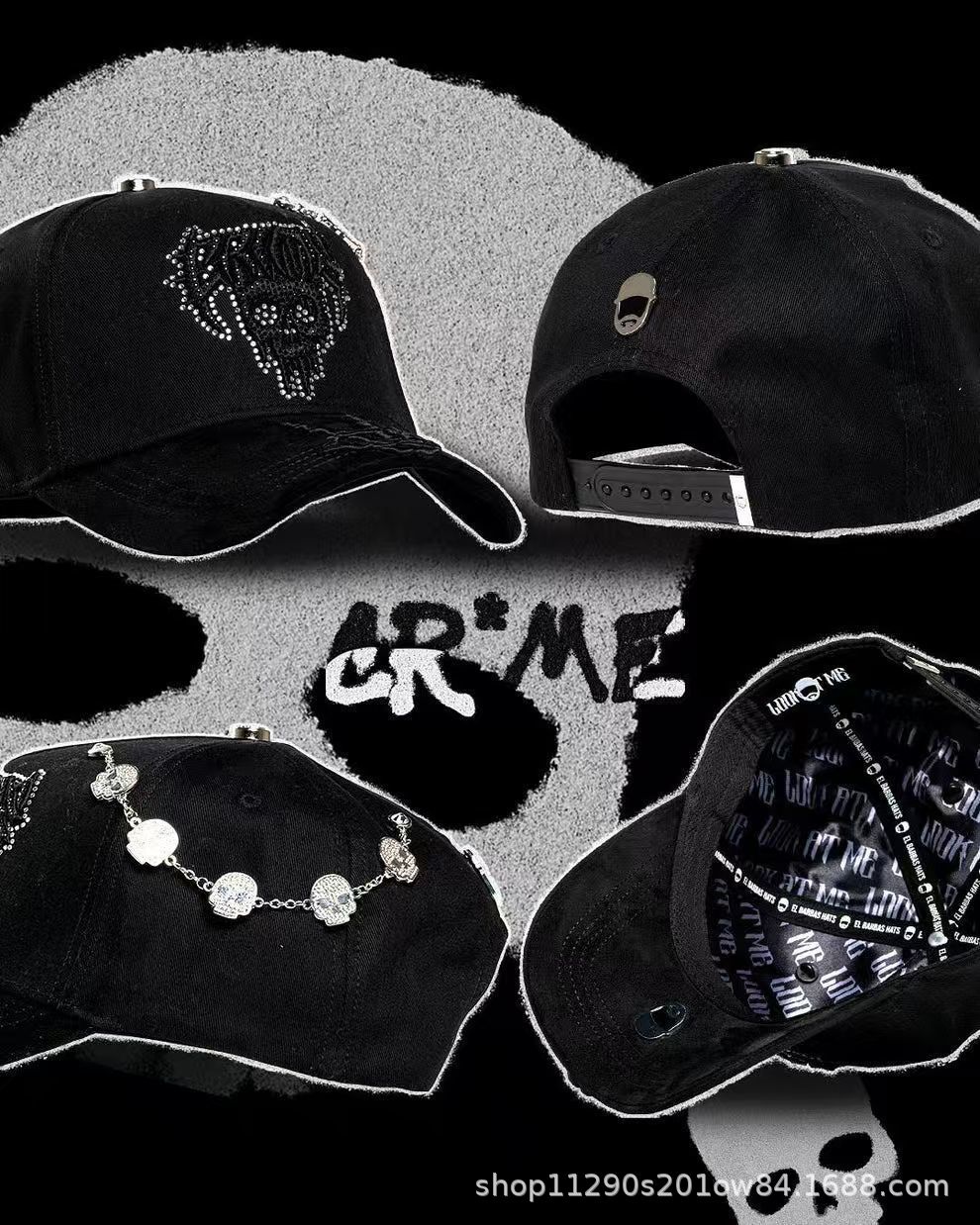 2025 explosión spot DANDY moda hip-hop tendencia gorra gorra de béisbol ajustable comercio exterior transfronterizo al por mayor
