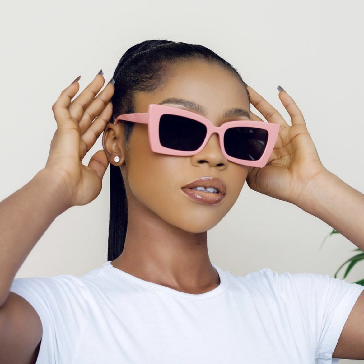 Cross-border supply ins European and American fashion retro Harajuku style square sunglasses Internet celebrity street shot sunglasses female 5191