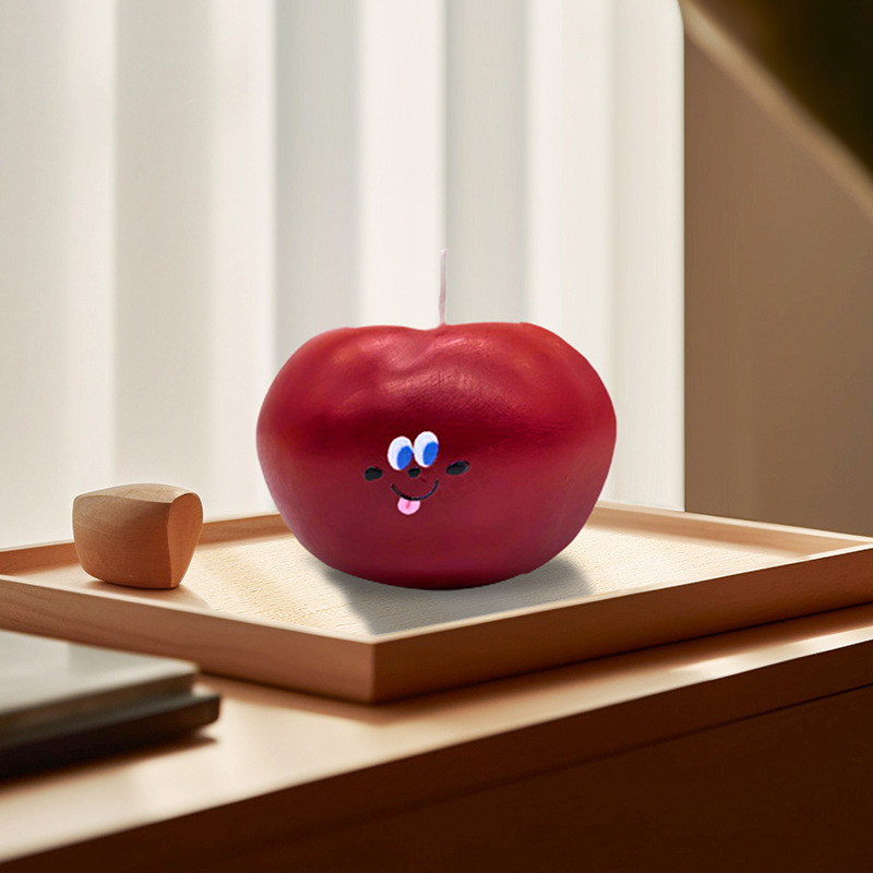 Vela aromática con forma de fruta para decoración del hogar_voghion.com