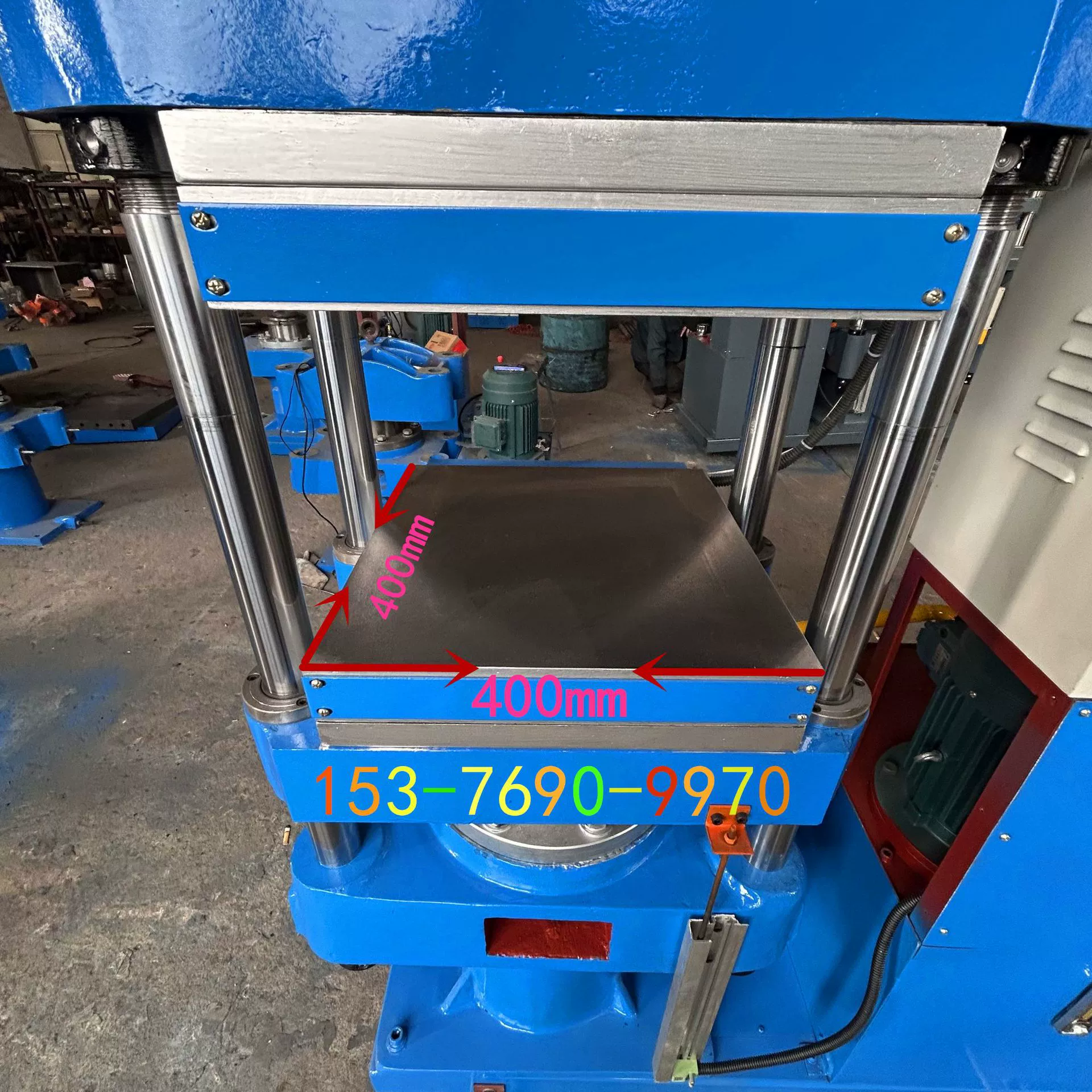 Гидравлический пресс 50 тонн, четырехколонный, с электрическим нагревом, производитель гидравлических прессов для формования резиновых изделий, машина для прессования под давлением.