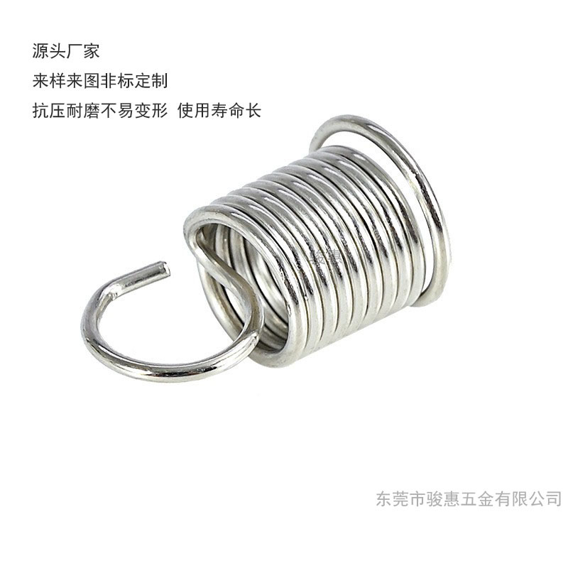 扭力弹簧支持加锈钢双扭异形弹簧锁具弹簧门锁拉锁扭簧批发