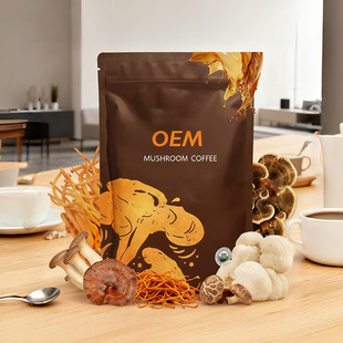 oemĢ�����ȿ羳��ƷMushroomCoffee�`֥���ܿ��ȷ۴��ӹ��S��