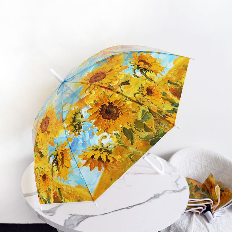 Factory Wholesale Manual Transparent Umbrella 21inch Straight Pole Automatic Umbrella Sunflower Folding Umbrella 70% off Automatic Umbrella Factory Wholesale Manual Transparent Umbrella 21inch Straight Pole Automatic Umbrella Sunflower Folding Umbrella 70% off Automatic Umbrella