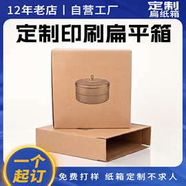 包装扁纸盒装饰画相框收纳盘产品纸箱淘宝小量起做外贸快递物流