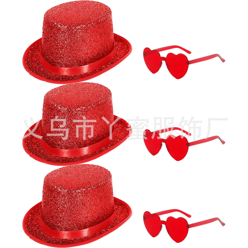 Seda de plumas rojas Lincoln 6PCS