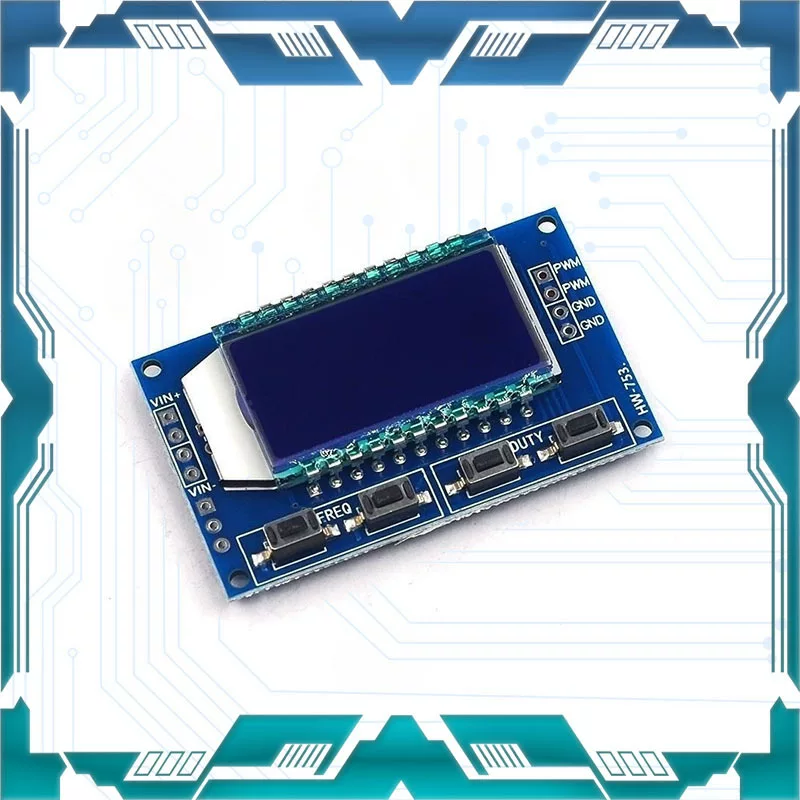 PWM pulse frequency duty cycle, adjustable module square wave rectangular wave signal generator signal xy-lpwm