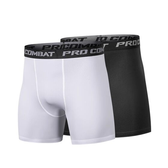 Basketball Leggings Men's Sports Running Fitness Equipment Compression Training Five-point Underwear High Elastic Quick-drying Tight Shorts