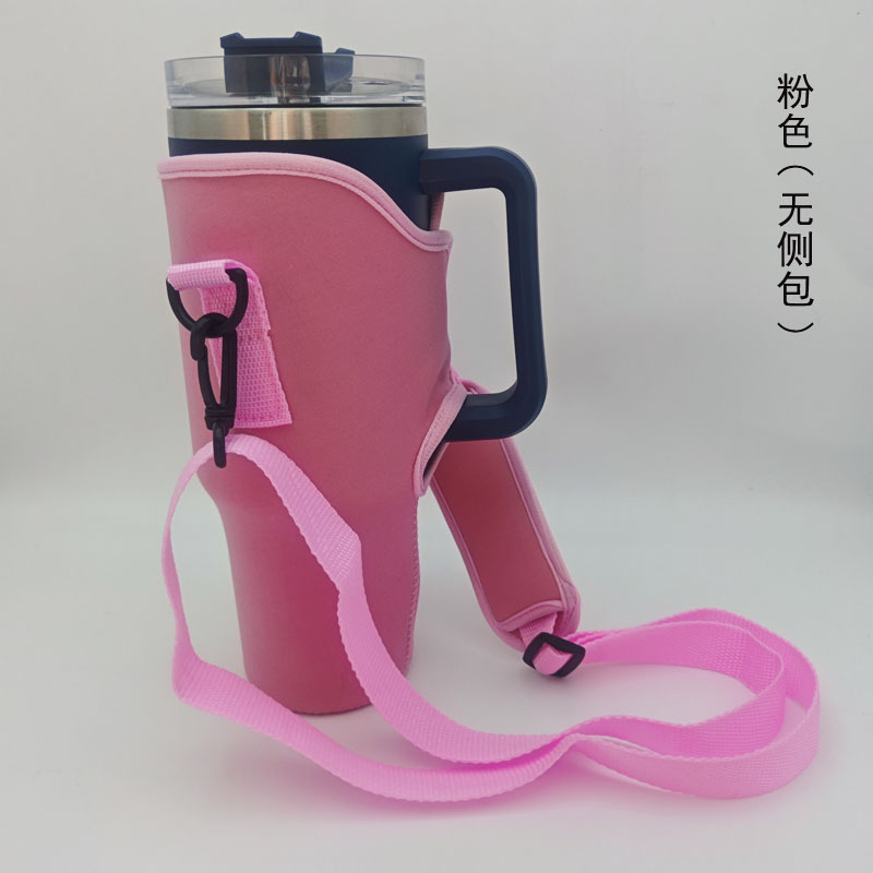 Portable Shoulder Strap Anti-Drop 40oz Ice Cup Sleeve Stanley Neoprene Water Bottle Bag Handle Insulated Cup Sleeve Sports Portable Shoulder Strap Anti-Drop 40oz Ice Cup Sleeve Stanley Neoprene Water Bottle Bag Handle Insulated Cup Sleeve Sports