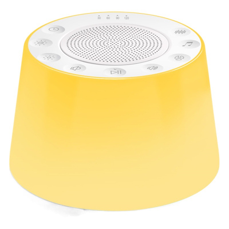 Creativo inalámbrico Bluetooth altavoz blanco ruido sueño instrumento inteligente táctil LED colorido noche luz niños sueño instrumento