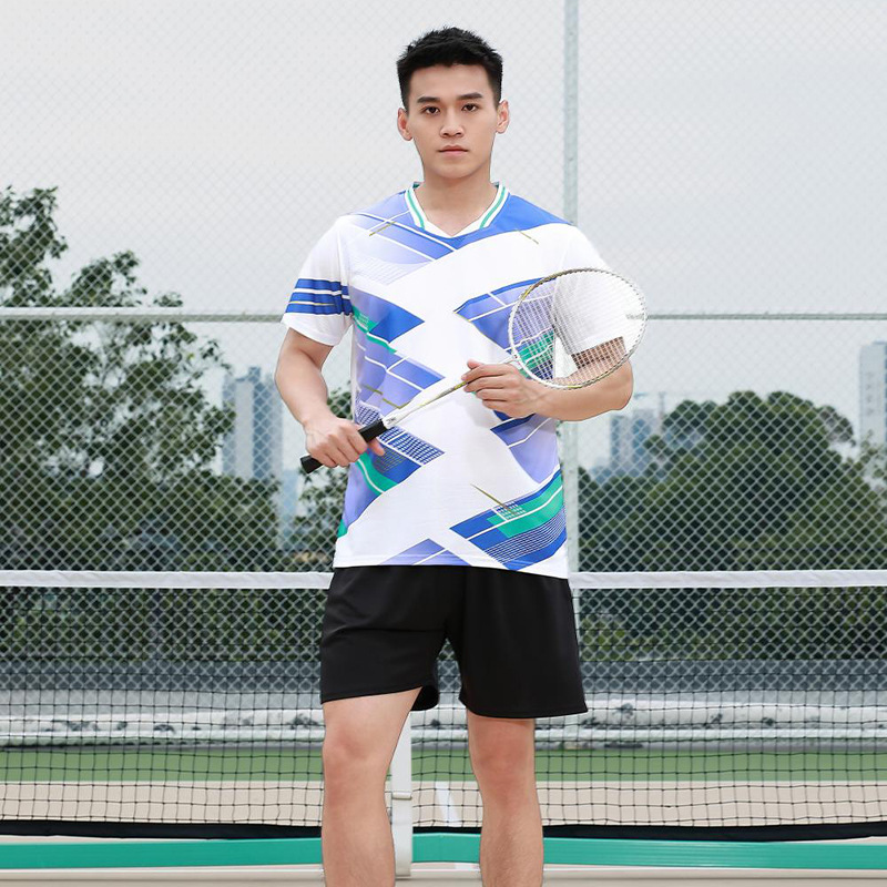 Set for children and adults for training for badminton