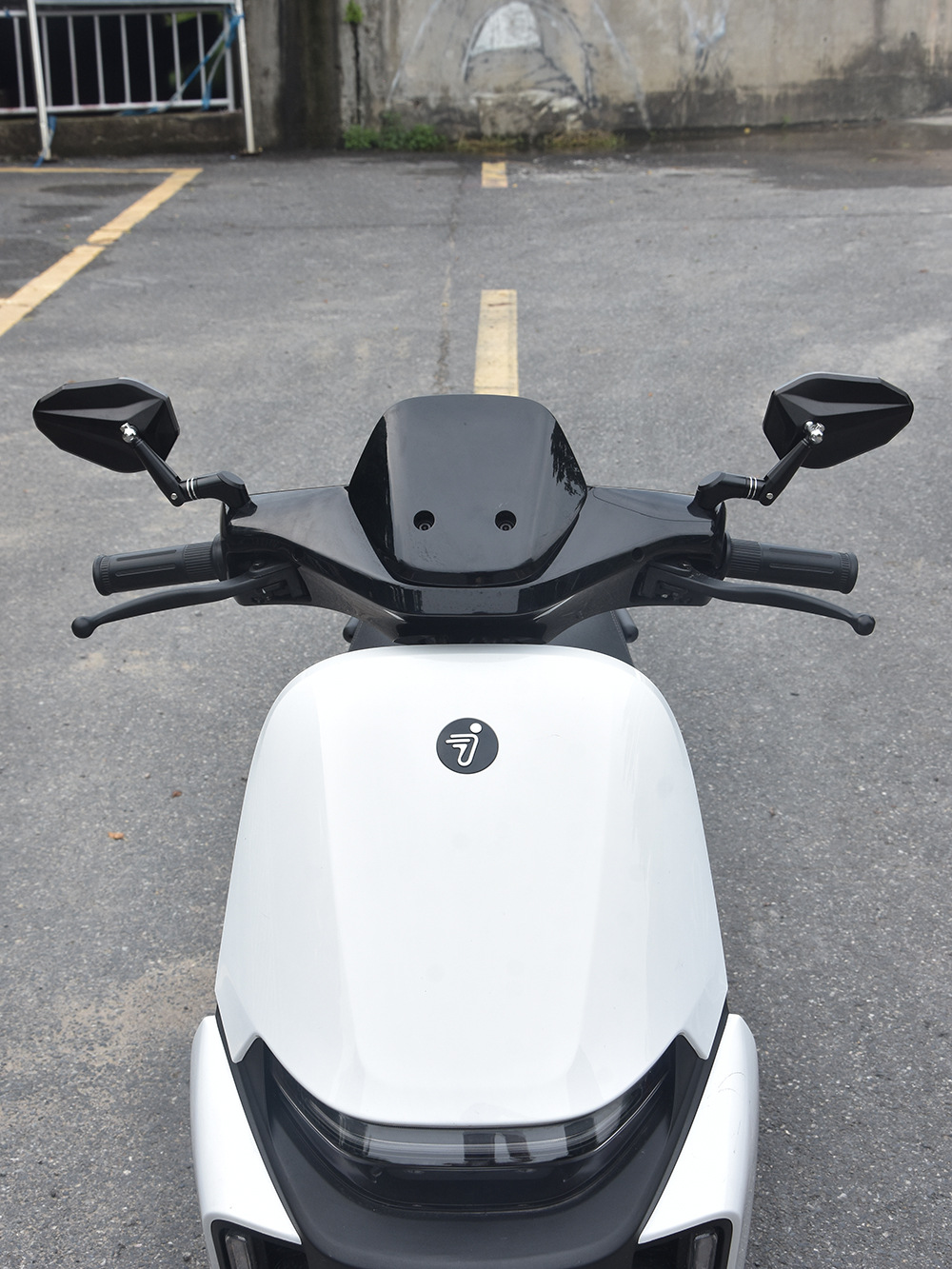 Suitable for No.9 electric car motorcycle Mmax110P mechanic m95c/mzmix modified mirror rearview mirror