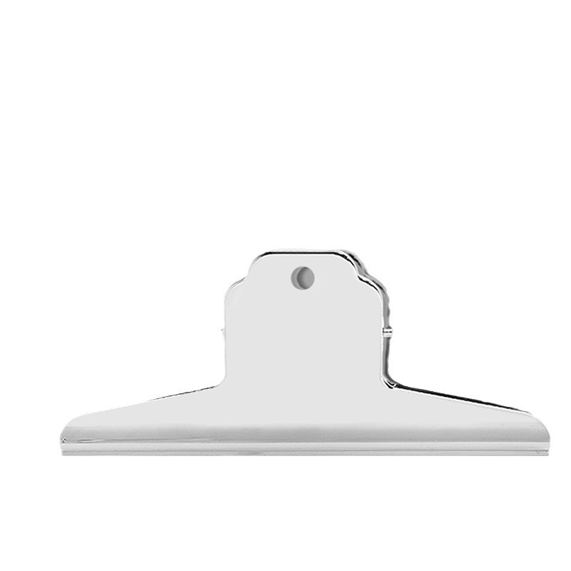 Acero inoxidable abrazadera circular de hierro fuerte multi-especificación abrazadera de papelería carpeta de facturas de oficina