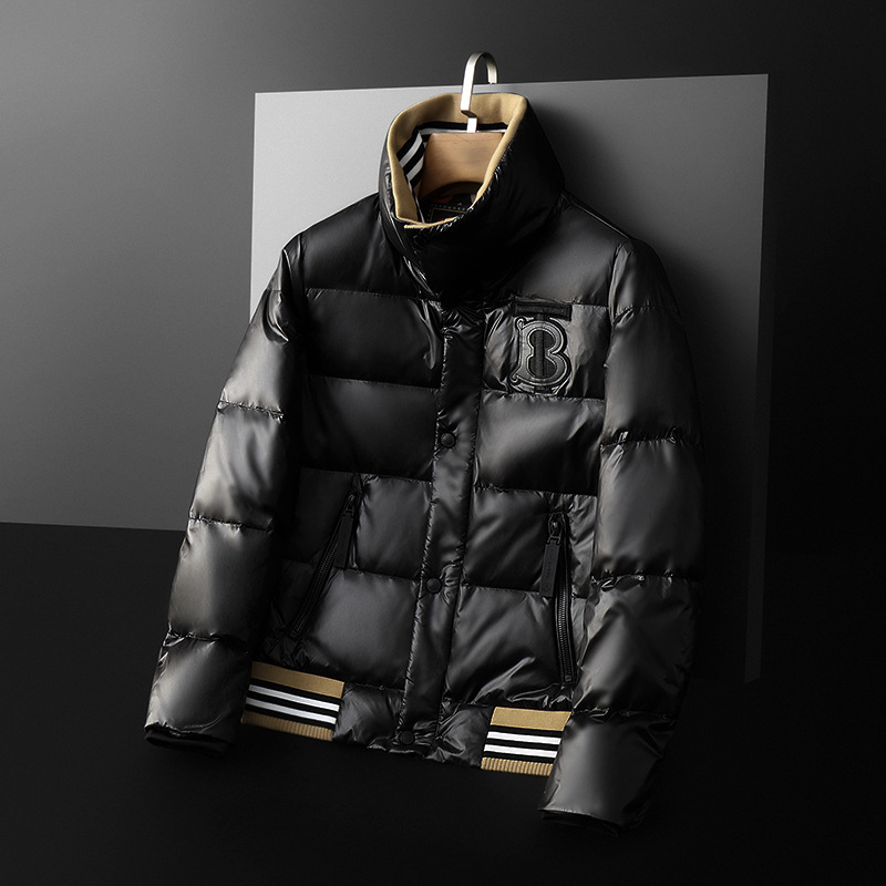 Estación Europea 2023 invierno nuevos hombres de pato blanco abajo chaqueta Europea casual gran marca caliente chaqueta caliente hombres