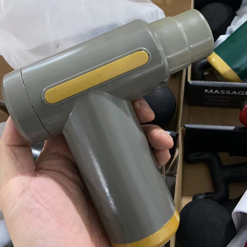 迷你筋膜枪多功能肌肉放松全身小型按摩器静音电动肩颈按摩改装头|undefined
