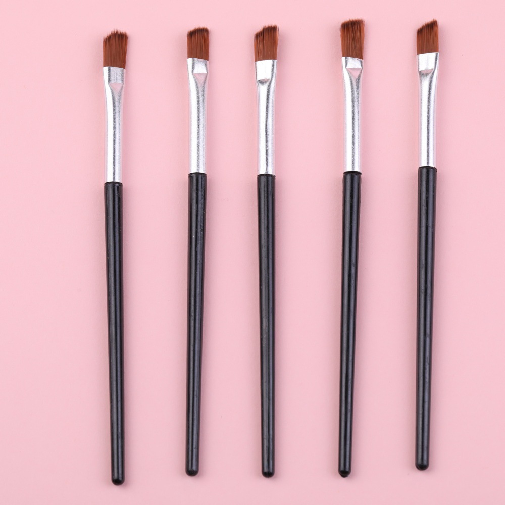 Multifuncional eye shadow stick eye shadow cepillo de doble cabeza mini cepillo de látex de algodón desechable herramienta de maquillaje de belleza