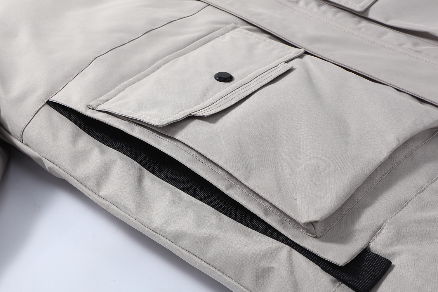 Men's thick loose trendy hooded mid to long style, 2023 autumn and winter new jacket, cotton jacket_voghion.com