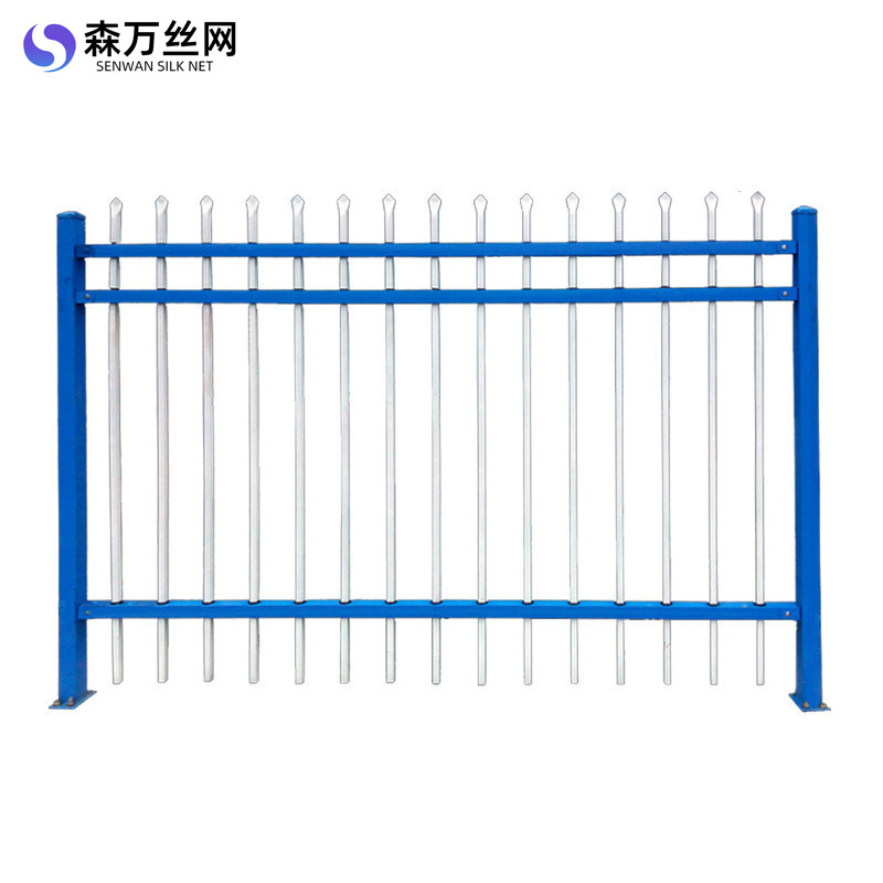 Aislamiento puntual del fabricante Valla de hierro Valla de hierro Valla de carretera de acero de zinc Fábrica al aire libre Pared de patio Valla de protección de acero de zinc