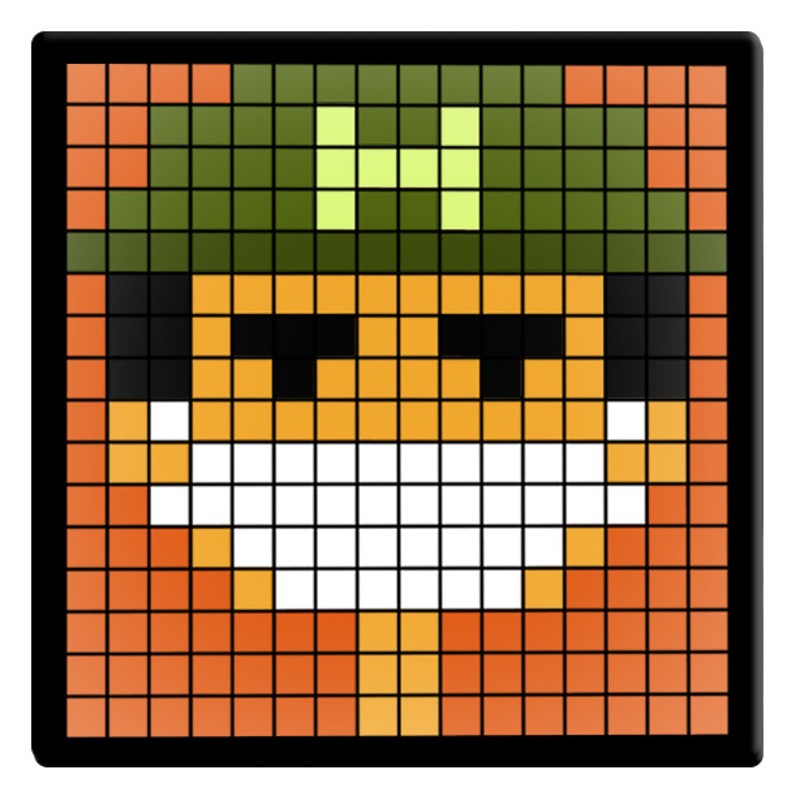 Nueva Pantalla de píxeles Bluetooth LED escritorio con pixel marco fotos DIY creativo pared colgante pantalla atmósfera lámpara