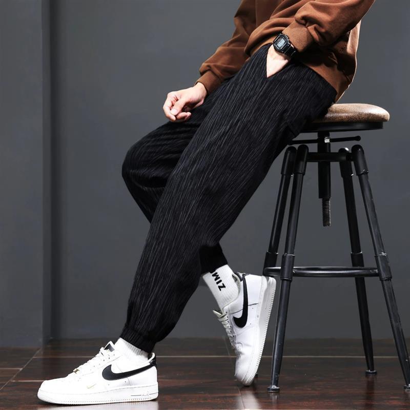 戈帝堡运动旗舰店秋冬新款男款裤子男裤弹力加绒男士休闲裤男冬季