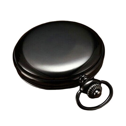 Pocket watch glossy laser engraving retro double-sided glossy quartz pocket watch Boshiya casual pocket watch wholesale manufacturer