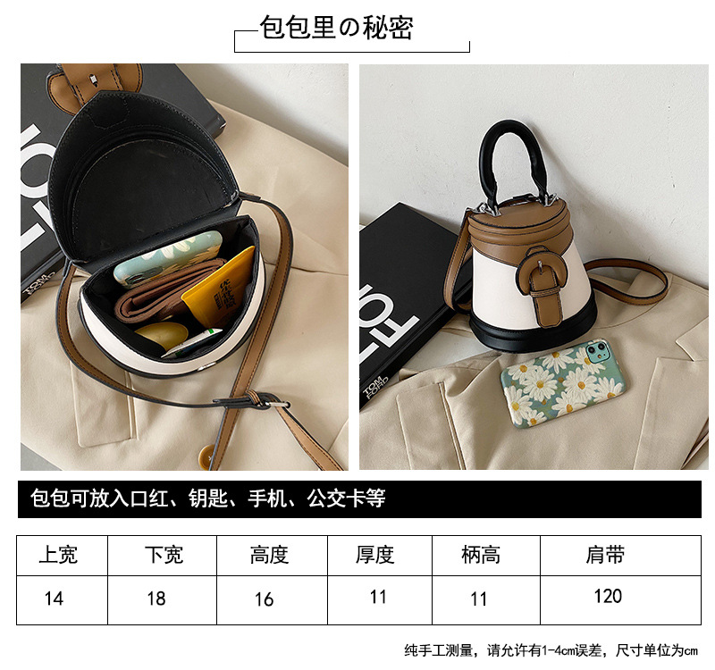 Retro Shoulder Messenger Portable Bag Wholesale display picture 16