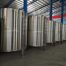 二手不锈钢储酒罐饮料牛奶储罐酒厂奶企储存设备食品级储油罐