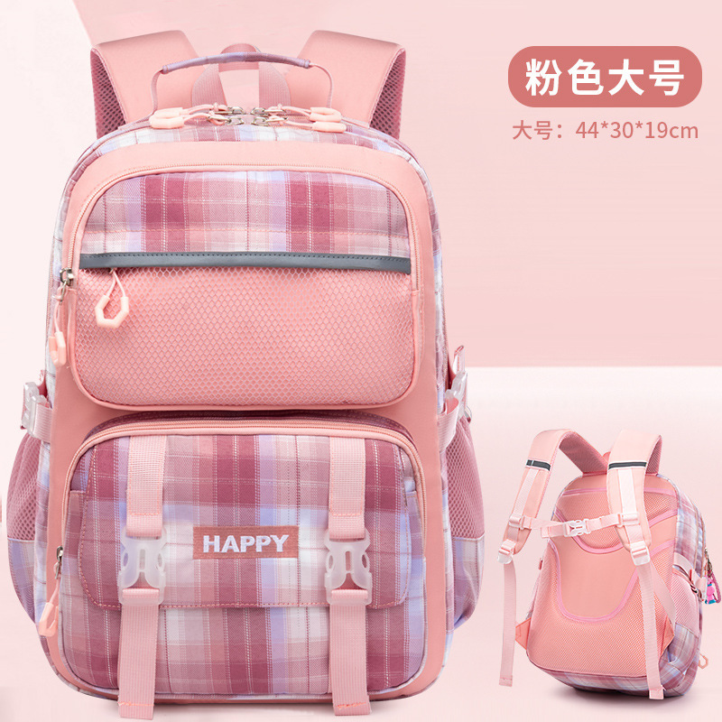 Bolso de la escuela transfronteriza niñas 1-3-6 grado mochila escolar de dibujos animados niñas niños Escuela Primaria mochila