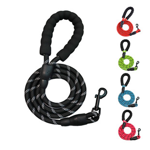 Pet nylon reflective leash dog leash dog chain cat round rope dog leash p chain pet supplies